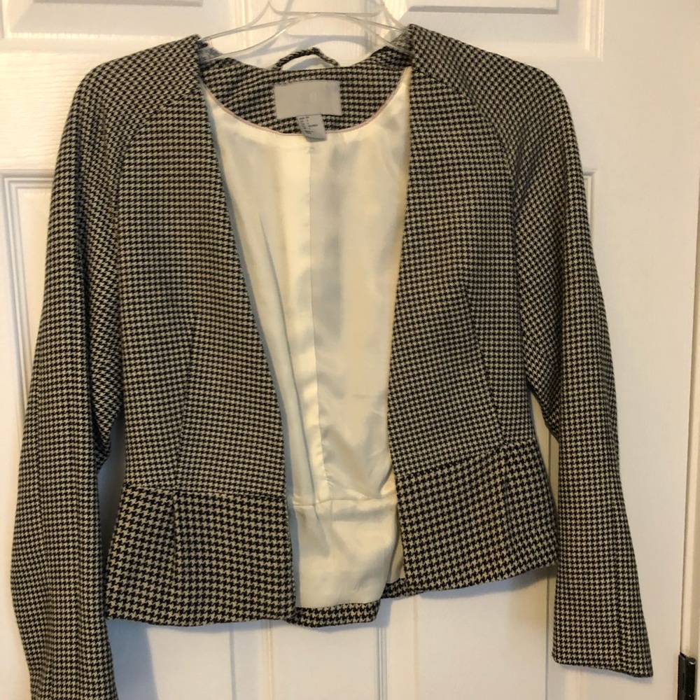 Blazer - checker pattern